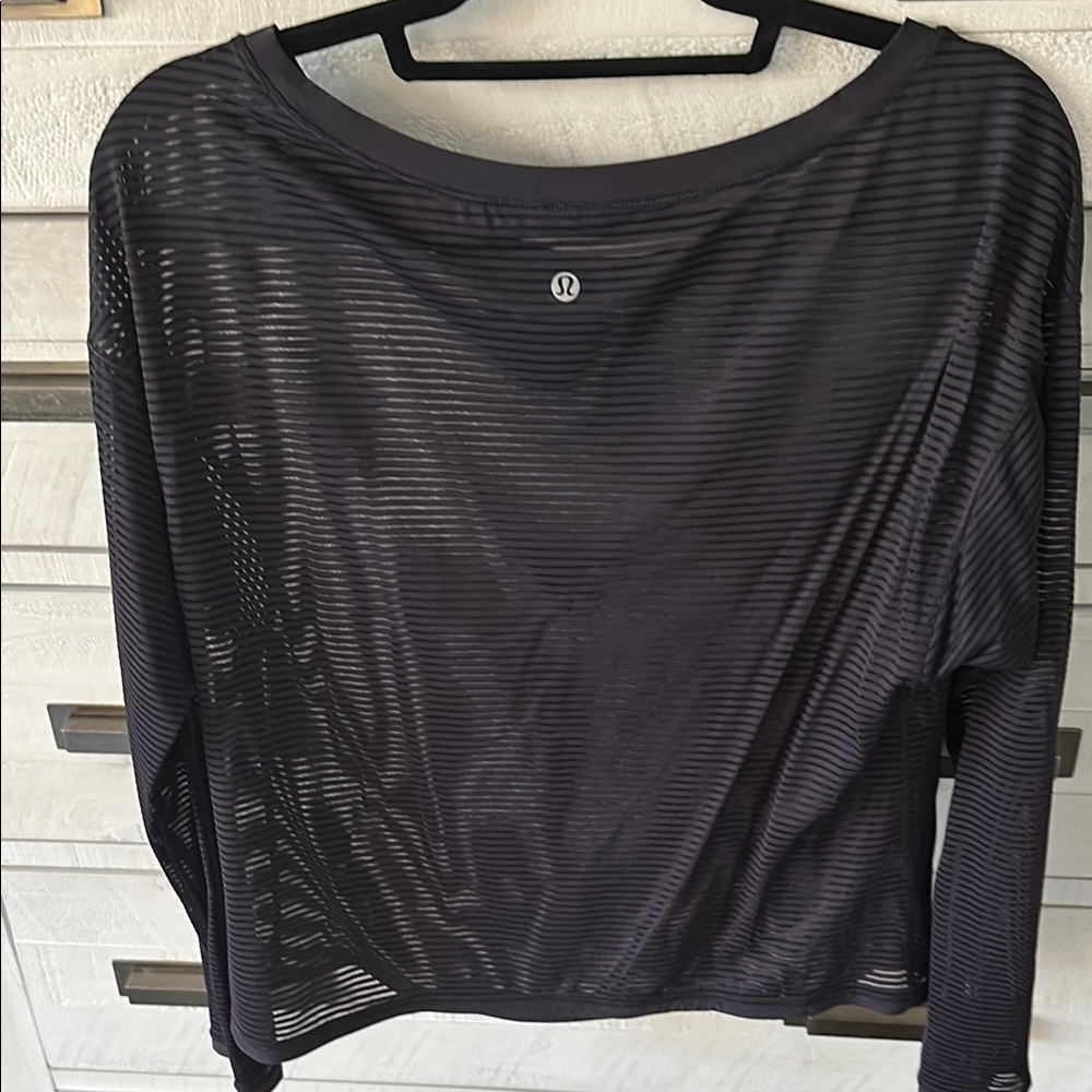lululemon athletica Purple Sheer Relaxed Jersey